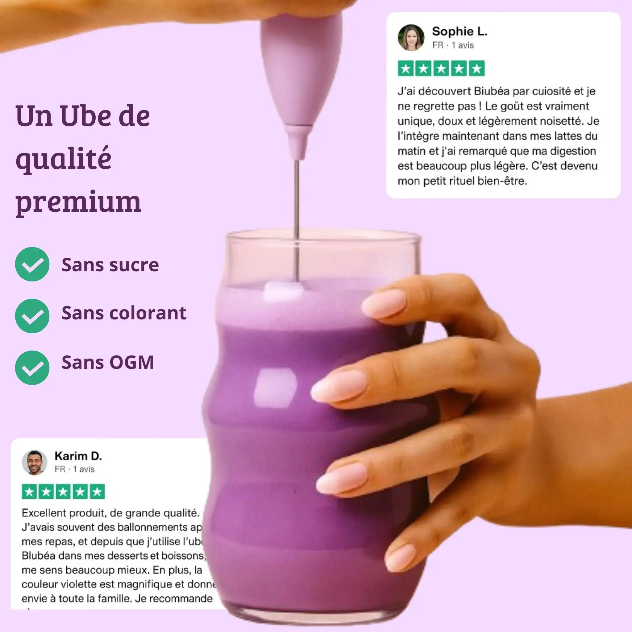 Poudre d'Ube Premium - Blubéa