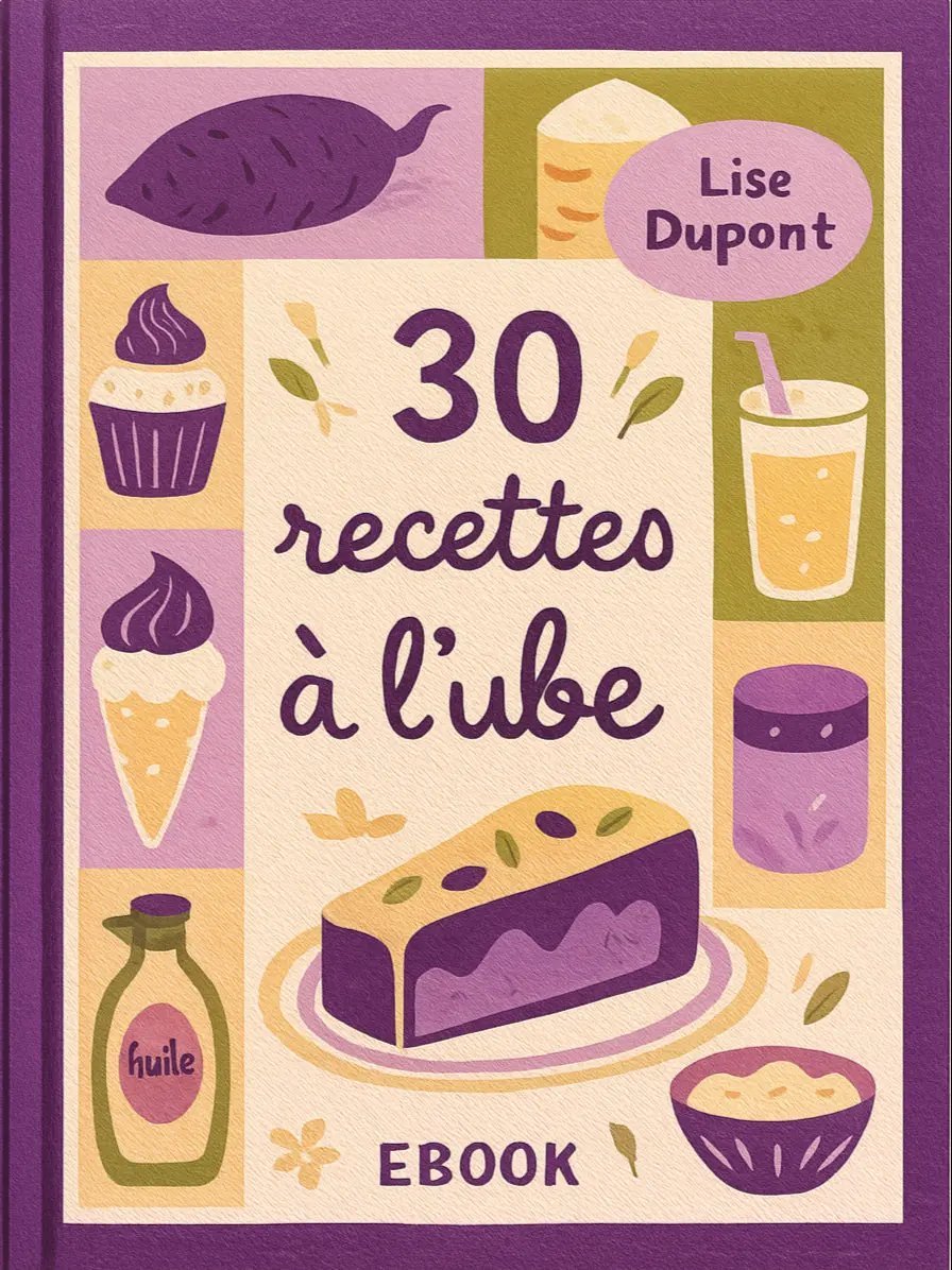 E - Book 30 Recettes à l’Ube – Le Guide Gourmand Violet par Blubéa - Blubéa