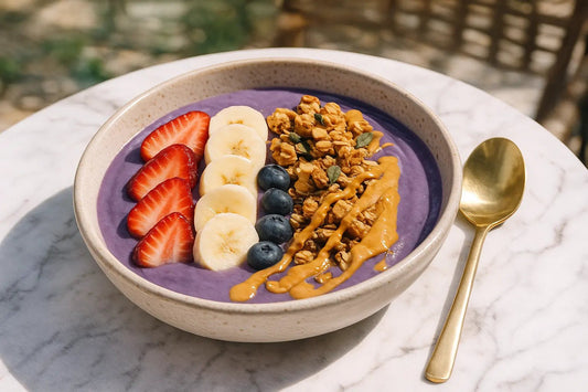 Smoothie Bowl à l’Ube - Blubéa