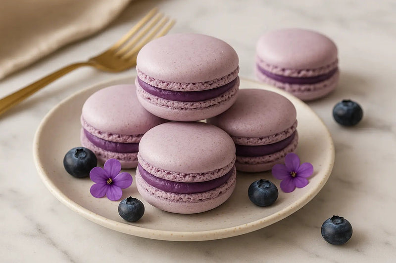 Macaron à l'Ube - Blubéa