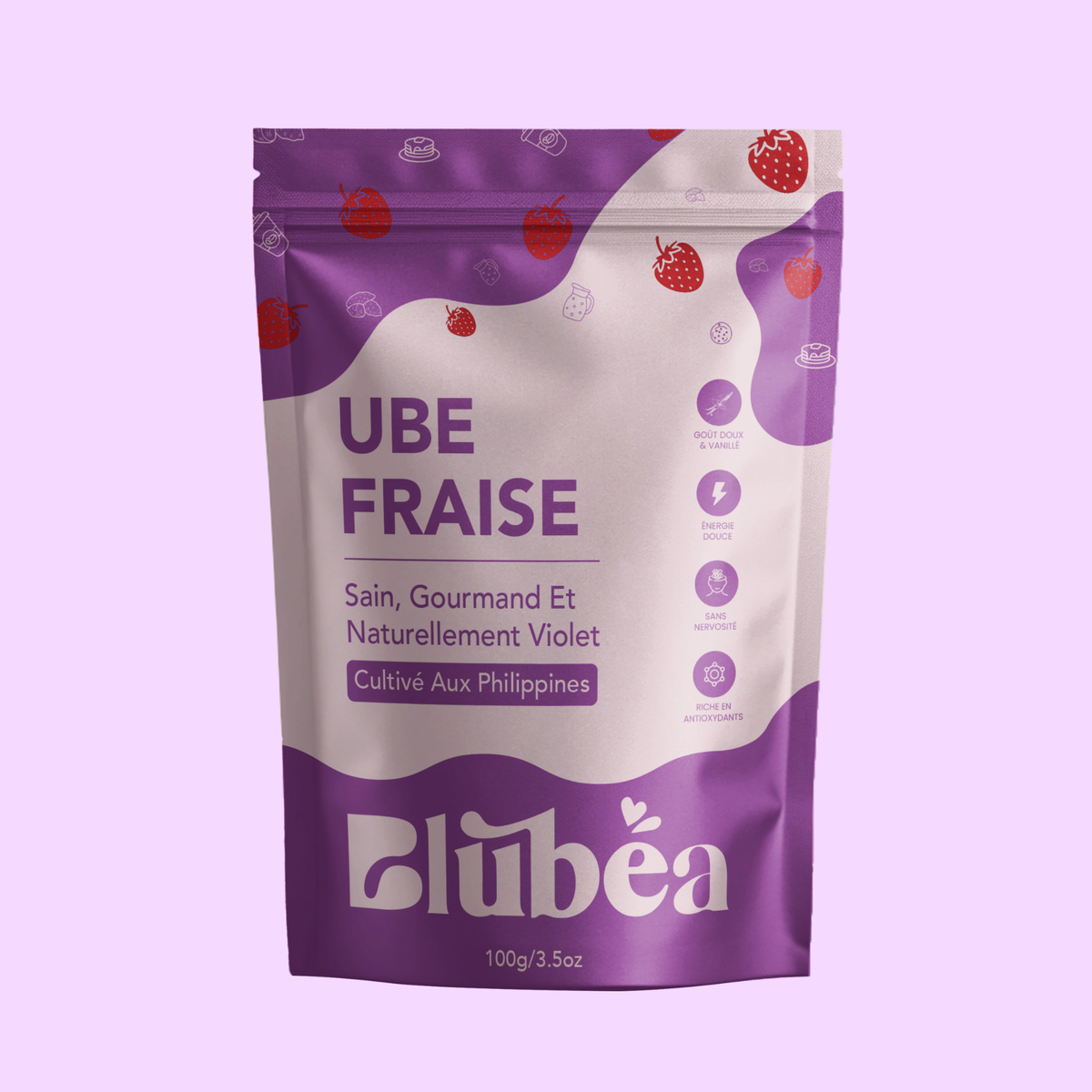 Poudre d'Ube Fraise