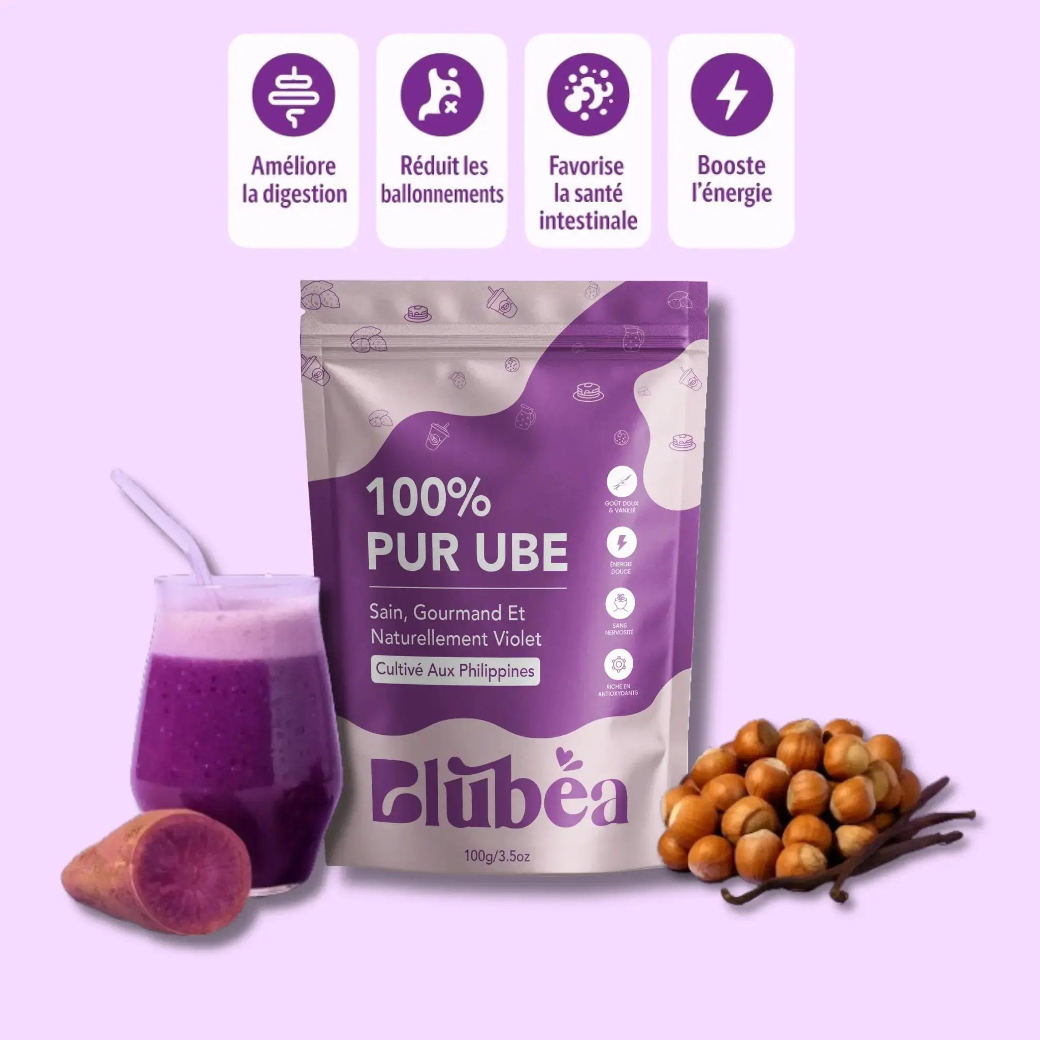 Poudre d'Ube Premium - Blubéa