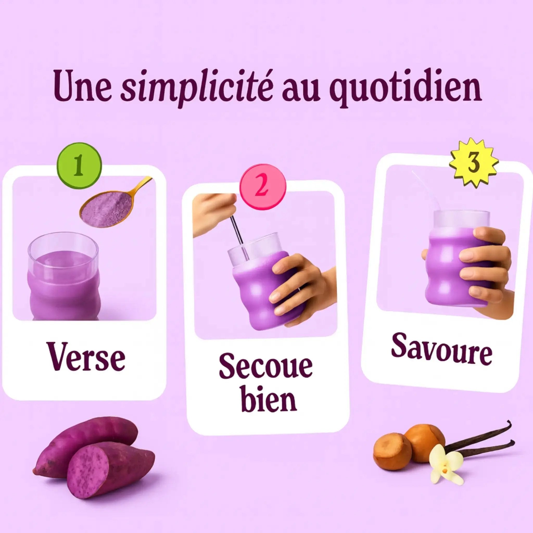 Poudre d'Ube Premium - Blubéa